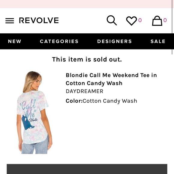 Daydreamer Blondie Band Tee - Picture 10 of 10